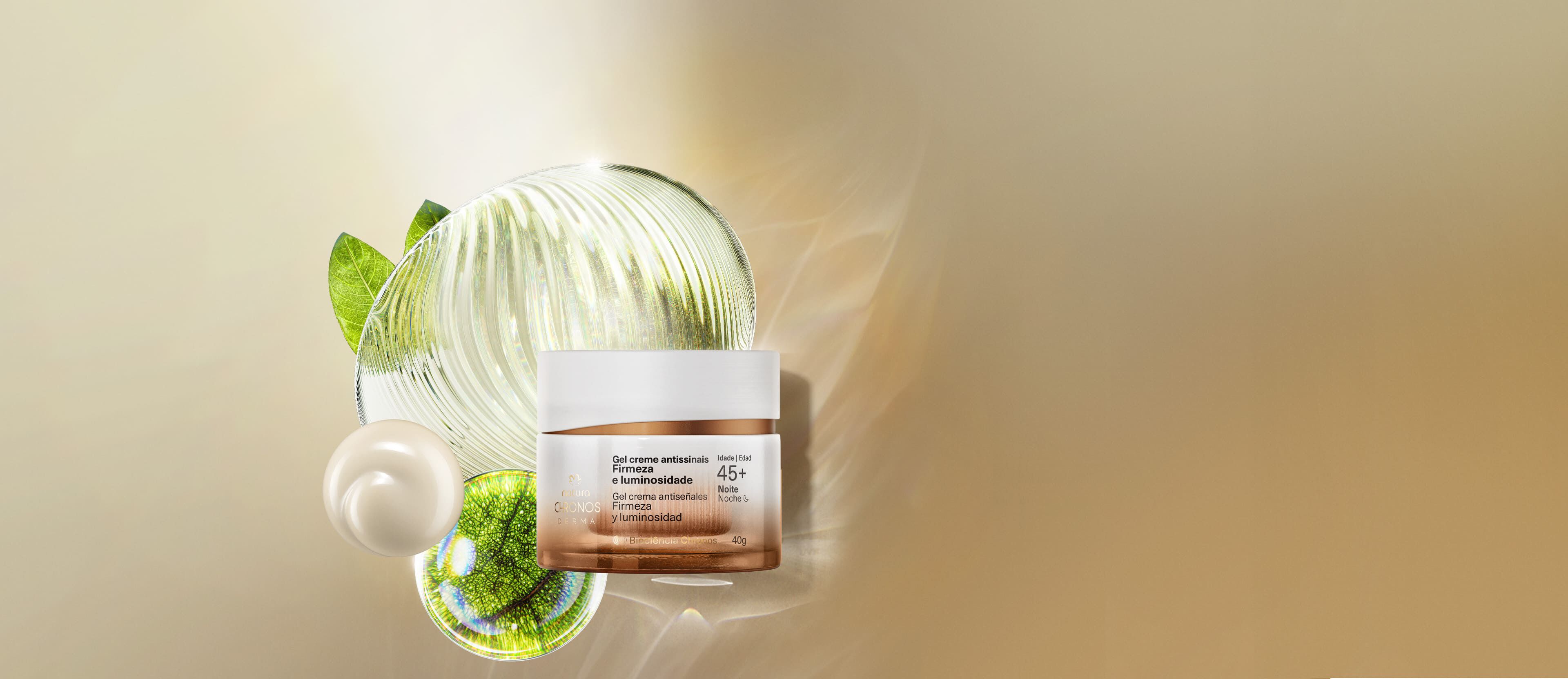 Gel Creme Antissinais 45+ Noite