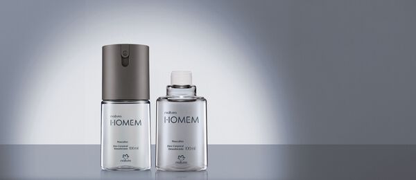 Kit Desodorante Corporal Natura Homem com Refil