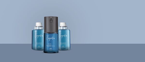 Kit Desodorante Spray Corporal Biografia Masculino (3 produtos)