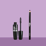 Kit Faces Lápis para Olhos Preto e Supermáscara Tint para Cílios (2 produtos)