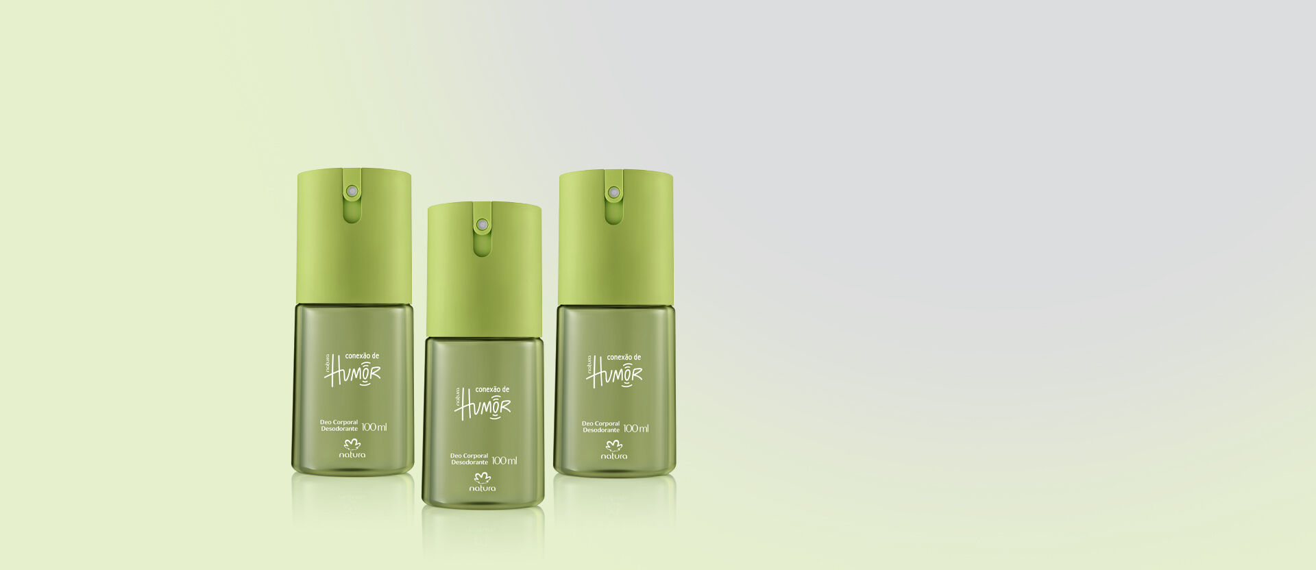 Kit Desodorante Conexão de Humor (3 produtos)