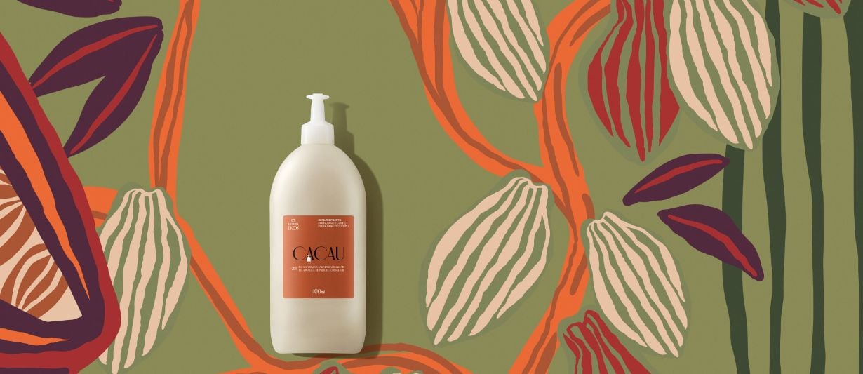 Refil Polpa Desodorante Hidratante para o Corpo Ekos Cacau