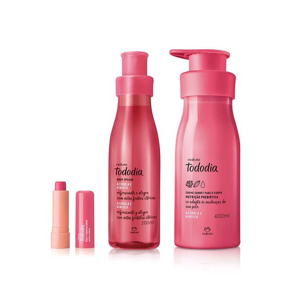Kit Tododia Acerola e Hibisco (3 produtos)