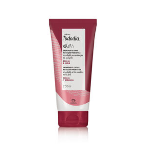 Creme Desodorante Nutritivo para o Corpo Tododia Cereja e Avelã 200 ml