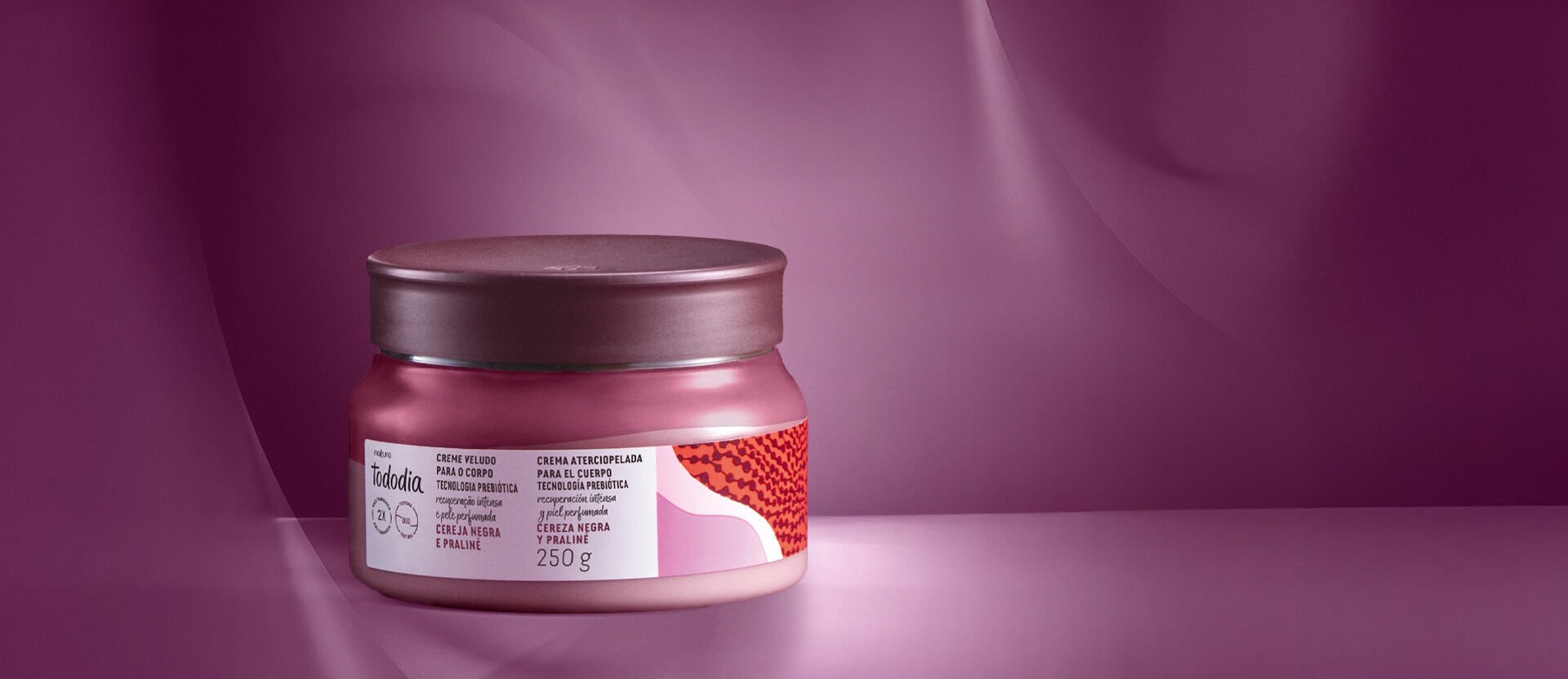 Hidratante Corporal Pote Cereja Negra Tododia