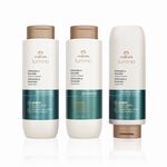 Kit Lumina Crespos Shampoo, Condicionador e Creme para Pentear (3 produtos)