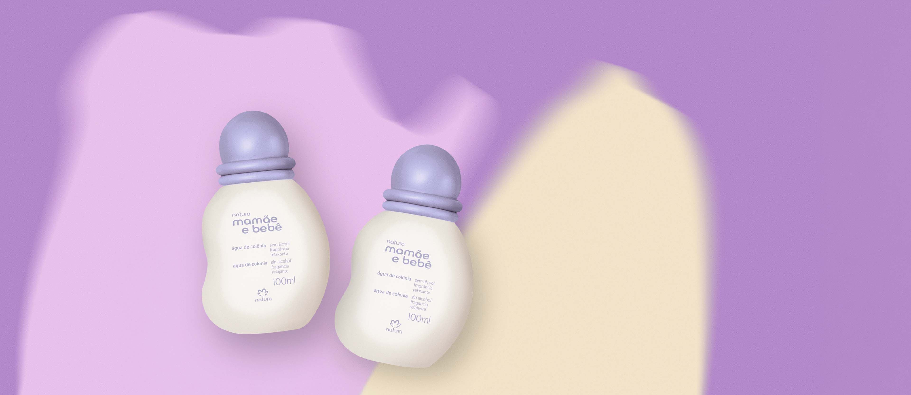 Kit Água de Colônia Relaxante Mamãe e Bebê