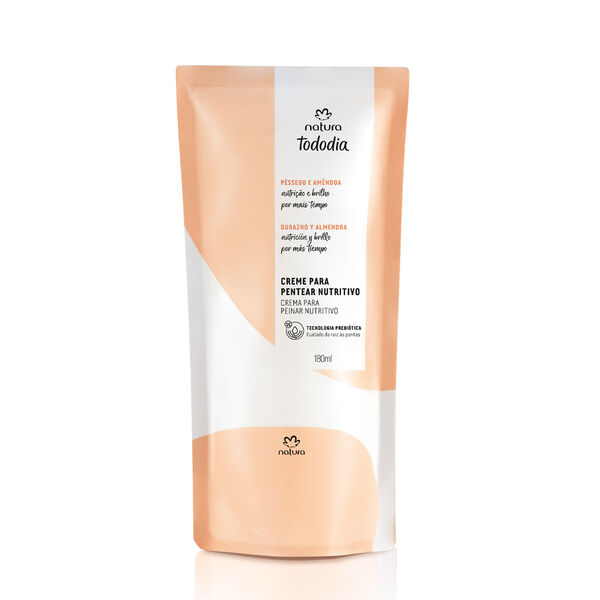 Refil Creme para Pentear Nutritivo Tododia Pêssego e Amêndoa