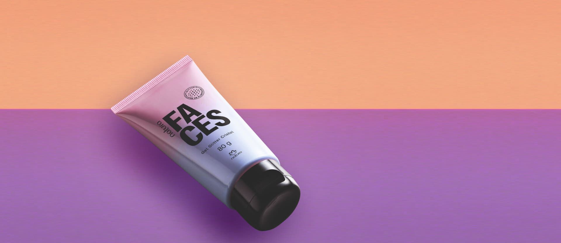 Gel Glitter Faces Cristal