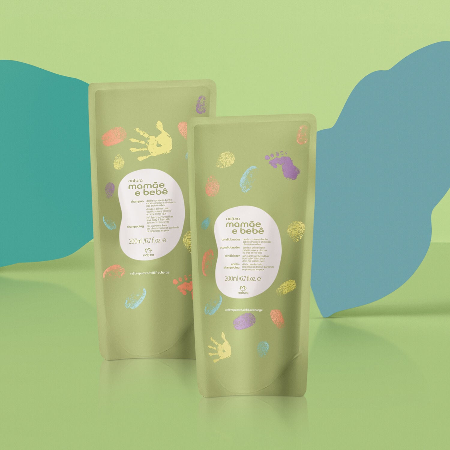 Kit Refis Shampoo e Condicionador Mamãe e Bebê (2 produtos)