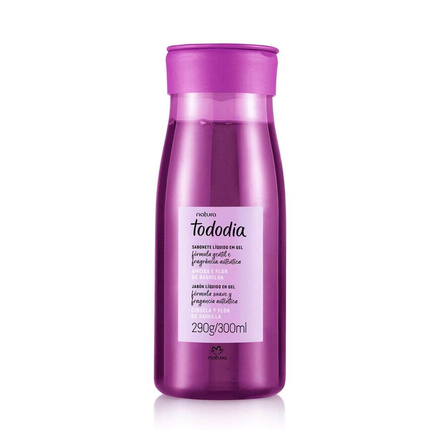Jabón Líquido en Gel Tododia Ciruela y Flor De Vainilla 300 Ml