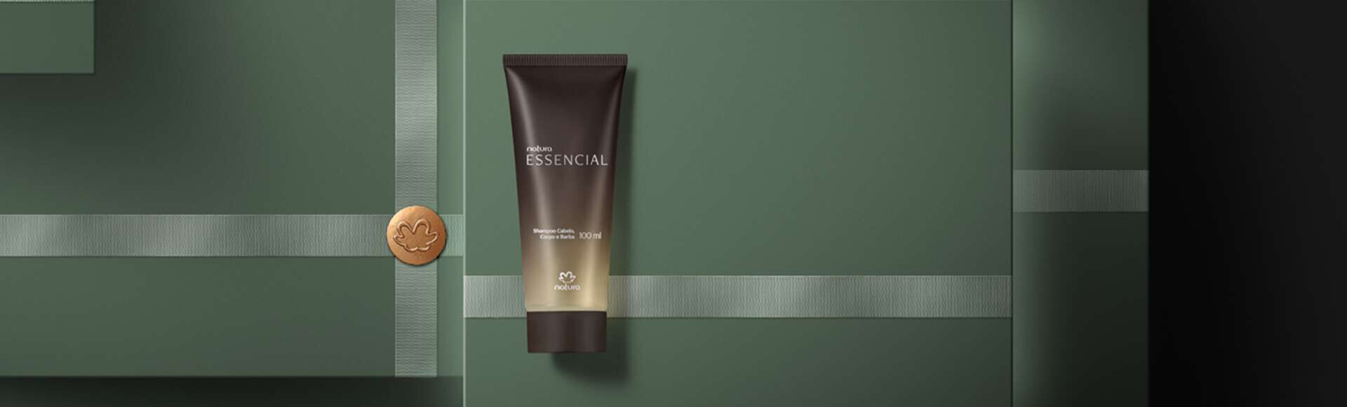 Shampoo Cabelo Corpo e Barba Essencial