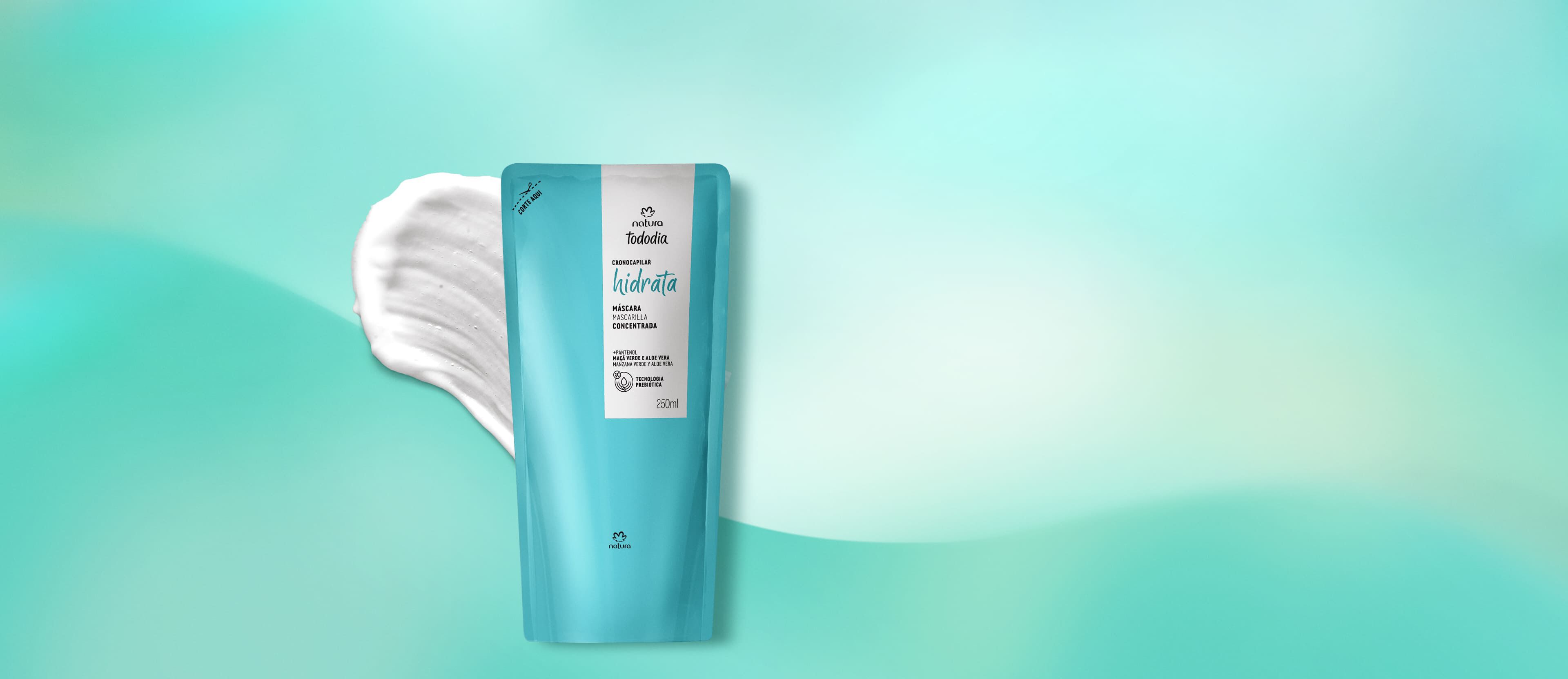 Refil Máscara Concentrada Cronocapilar Tododia Hidrata