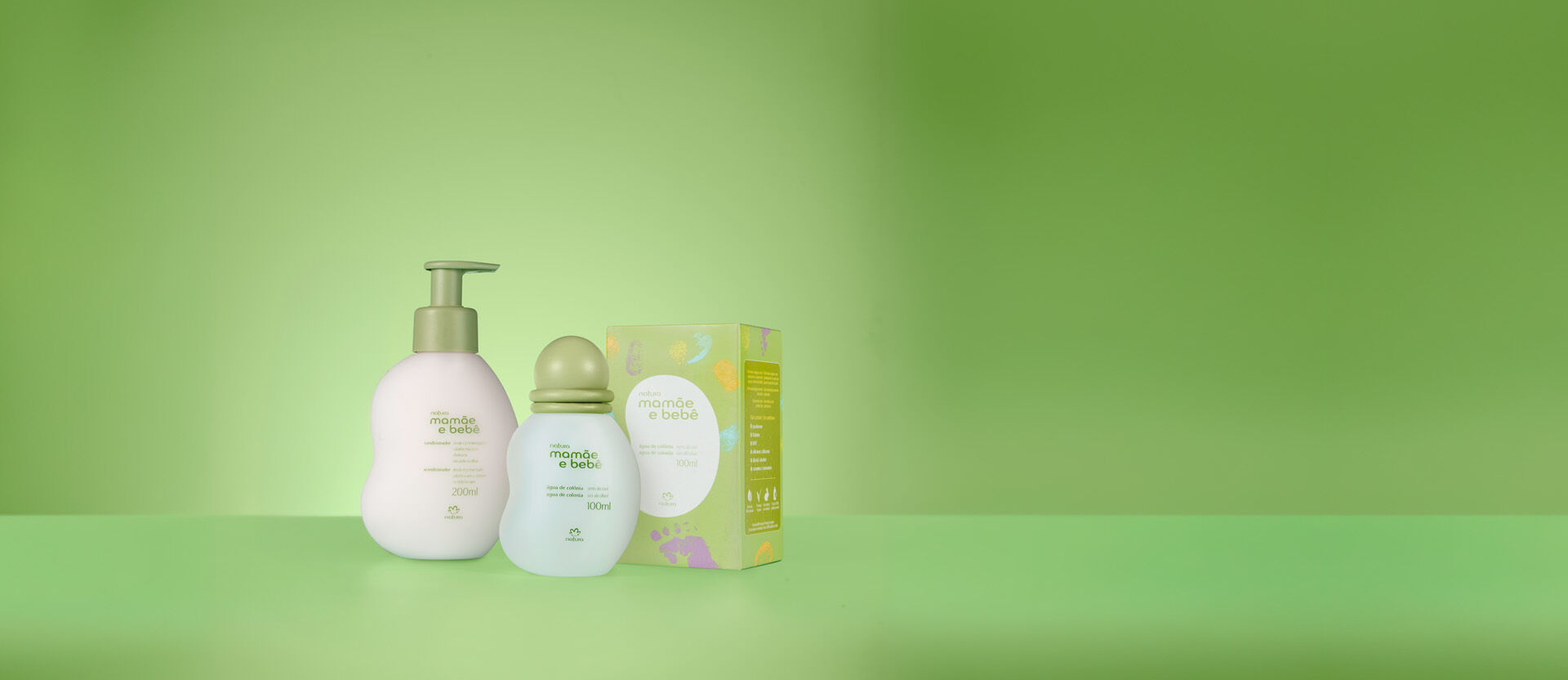 Kit Mamãe e Bebê Loção Hidratante e Água de Colônia (2 produtos)