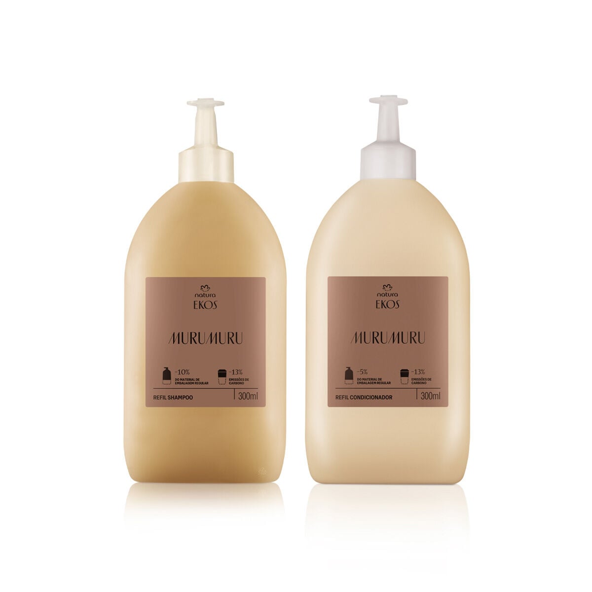 Kit Ekos Refil Shampoo e Condicionador Murumuru 2 Produtos de 300 Ml