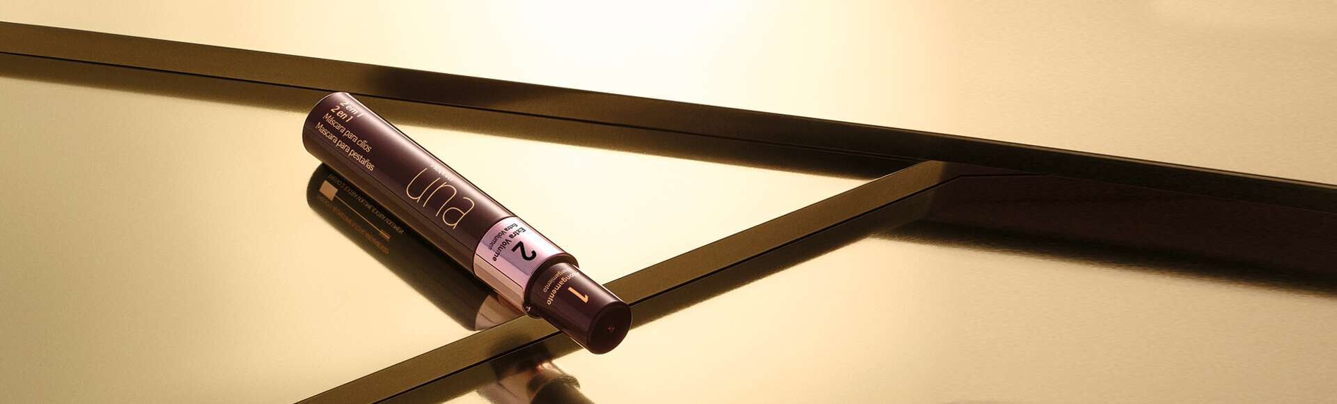 Máscara para Cílios 2 em 1 Una