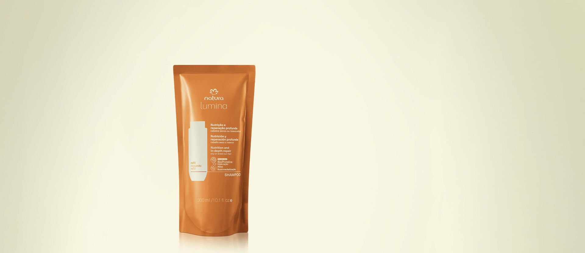 Refil Shampoo para Nutrição e Reparação Profunda