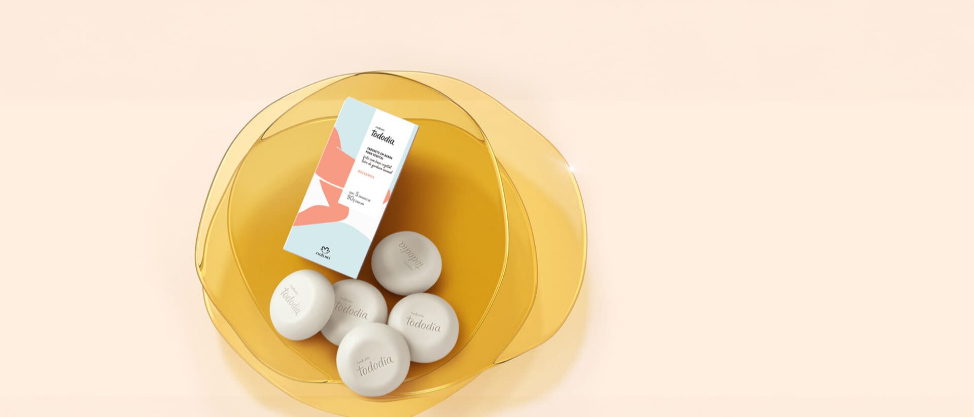 Sabonete em Barra Puro Vegetal Tododia Macadâmia