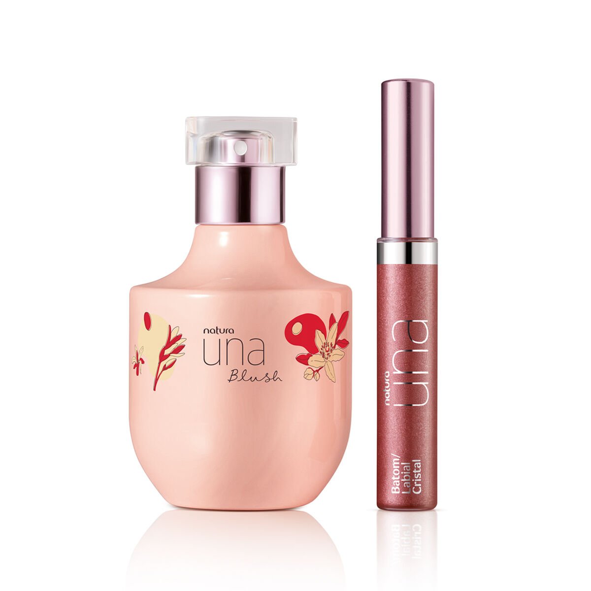 Kit Deo Parfum Una Blush e Batom
