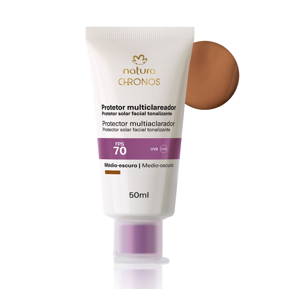 Protetor Clareador FPS 70 Chronos Derma 50 ml