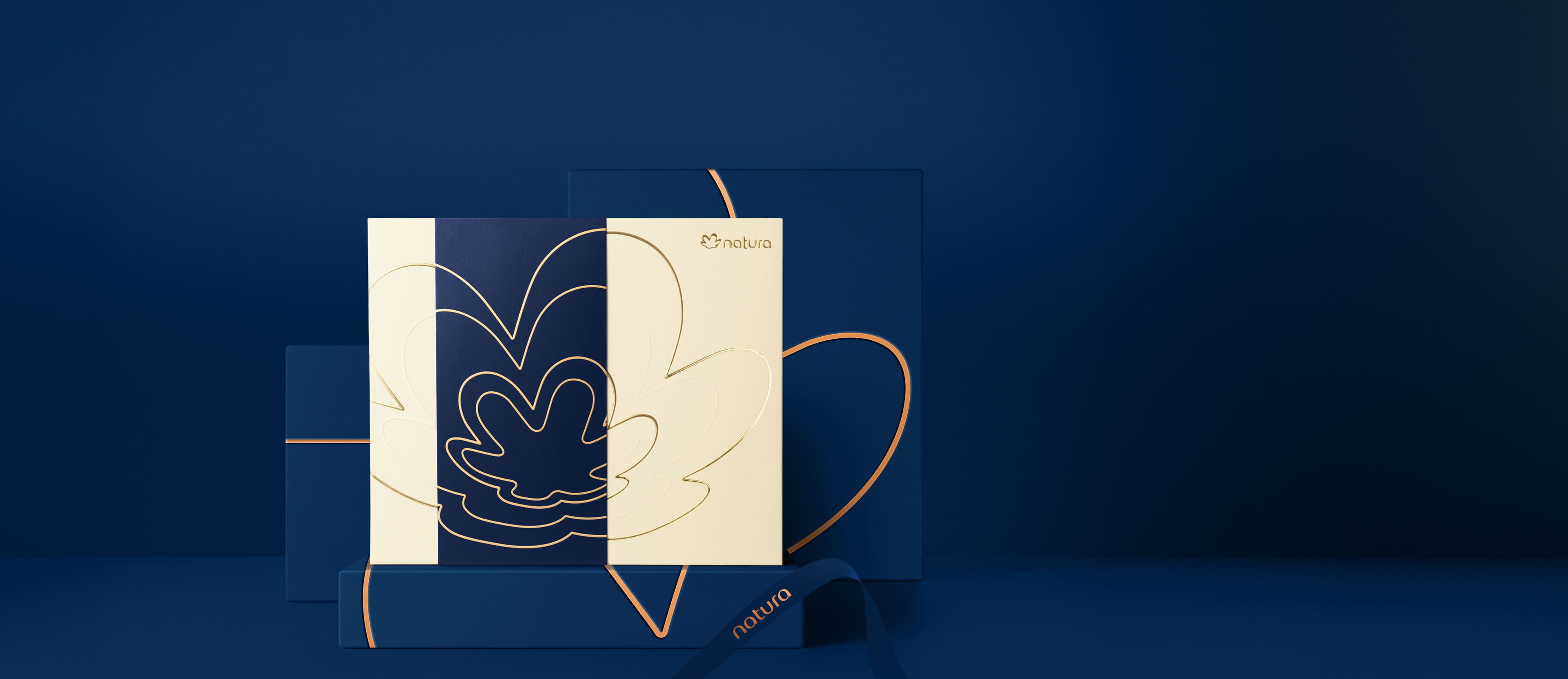 Caixa de Presente G com Cinta