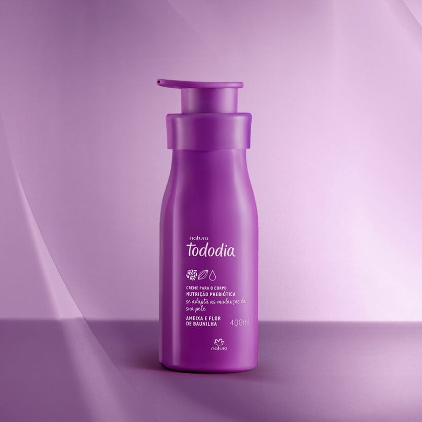 Creme Desodorante Nutritivo para o Corpo Tododia Ameixa e Flor de Baunilha
