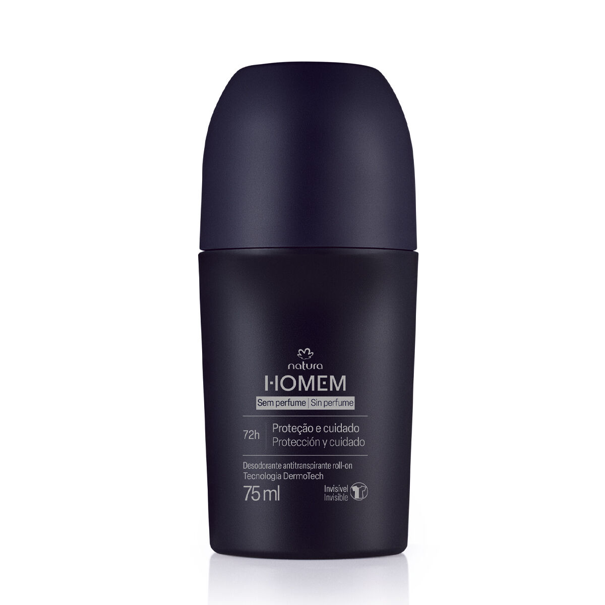 Desodorante Antitranspirante Roll On Natura Homem sem Perfume