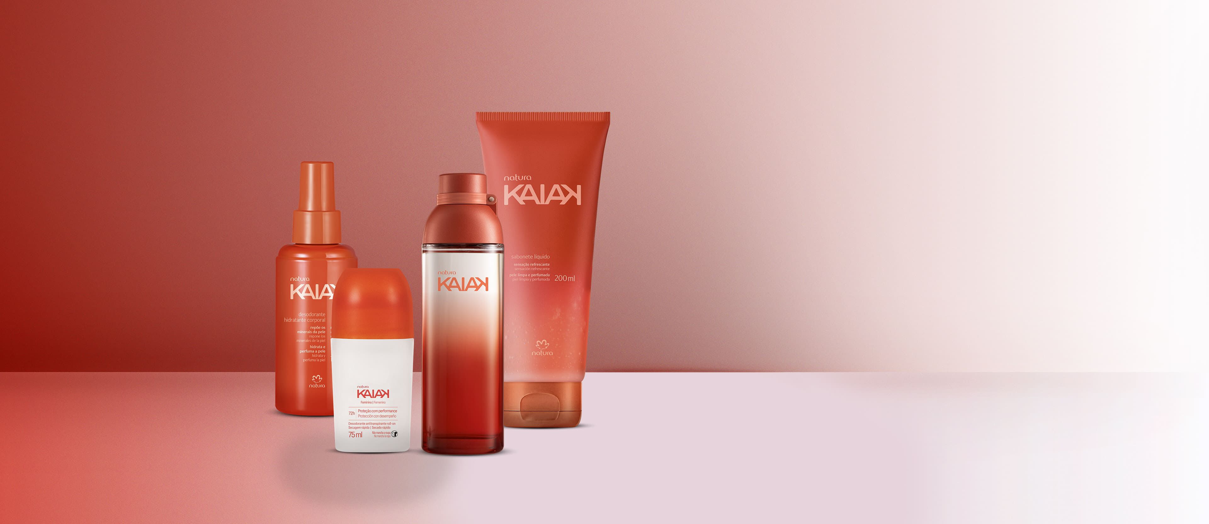 Kit Kaiak Feminino Completo (4 produtos)