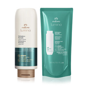 Kit Creme de Pentear Ativador para Definição e Nutrição de Cabelos Crespos com Refil (2 produtos)
  