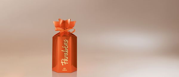 Embalagem de Presente M Parabéns