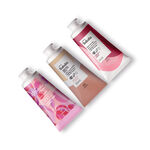 Kit Cremes para as Mãos Flor de Pêssego e Jasmim + Noz Pecã e Cacau + Cereja e Avelã (3 produtos)
