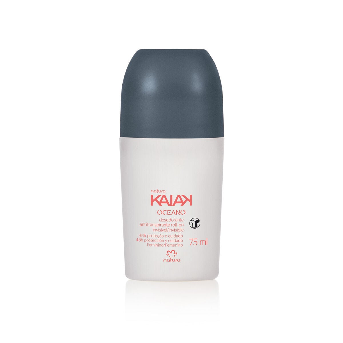 Desodorante Antitranspirante Roll On Kaiak Oceano Feminino 75 Ml