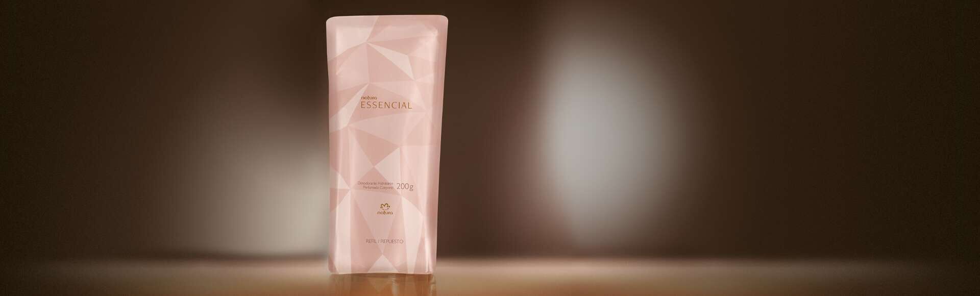 Refil Desodorante Hidratante Corporal Perfumado Essencial