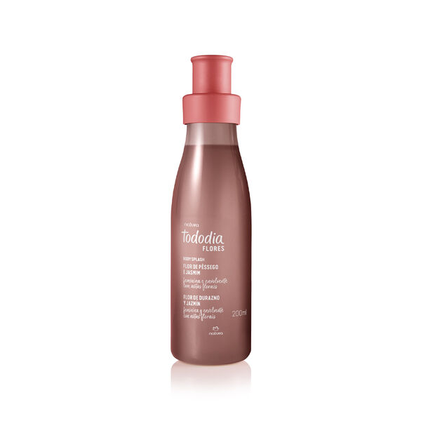 Body Splash Natura Flor de Pêssego e Jasmim 200ml