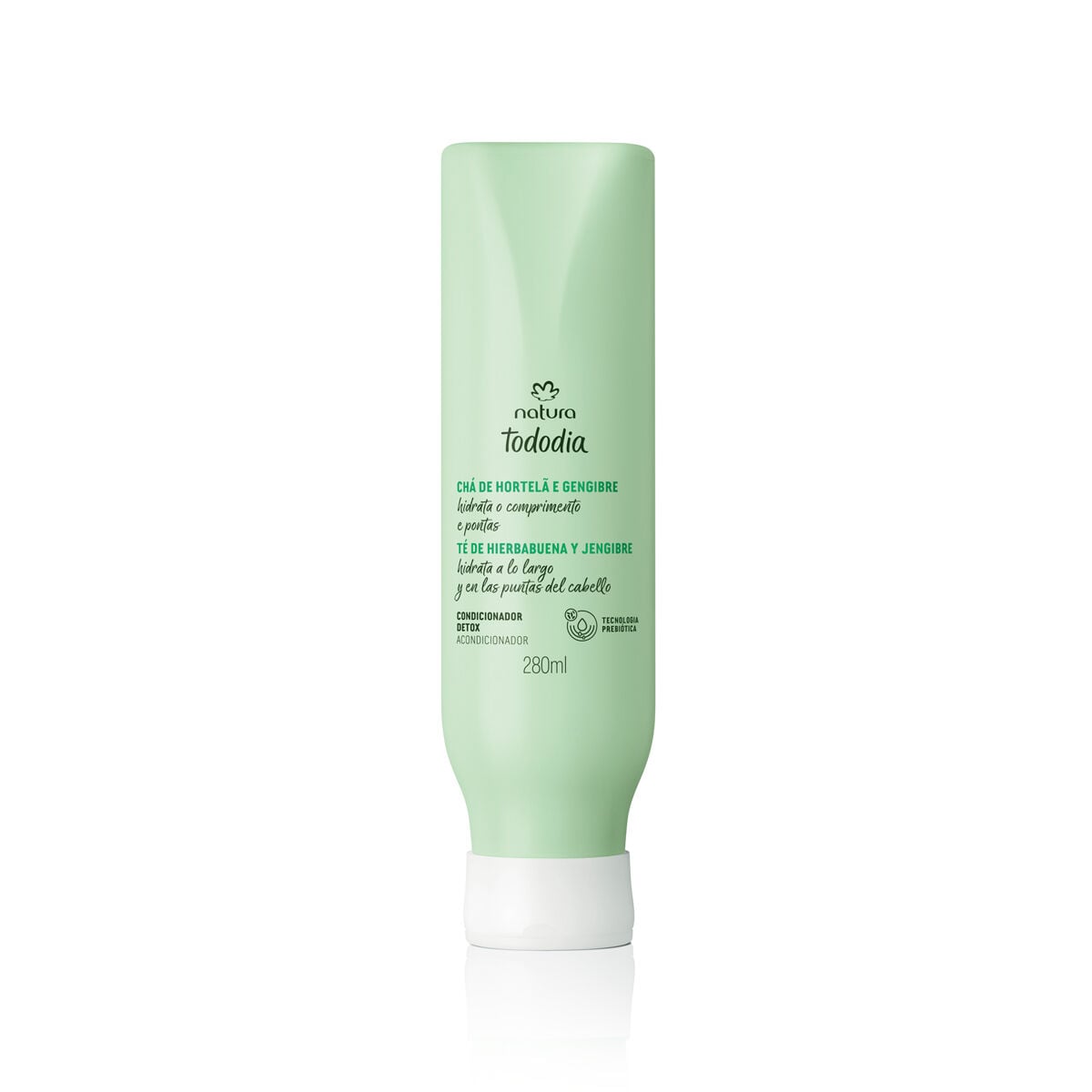 Condicionador Detox Tododia Cha de Hortela e Gengibre 280 Ml