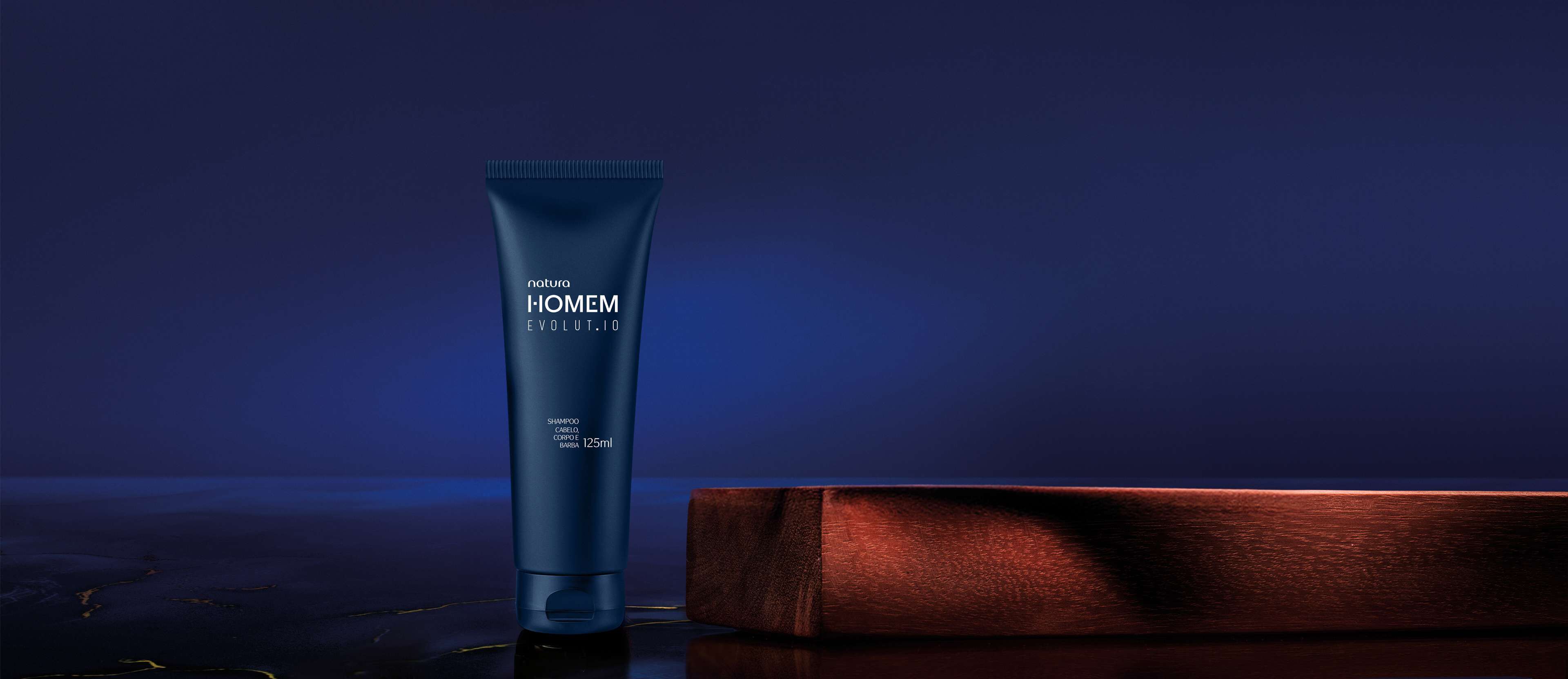 Shampoo Cabelo, Corpo e Barba Natura Homem Evolut.io
