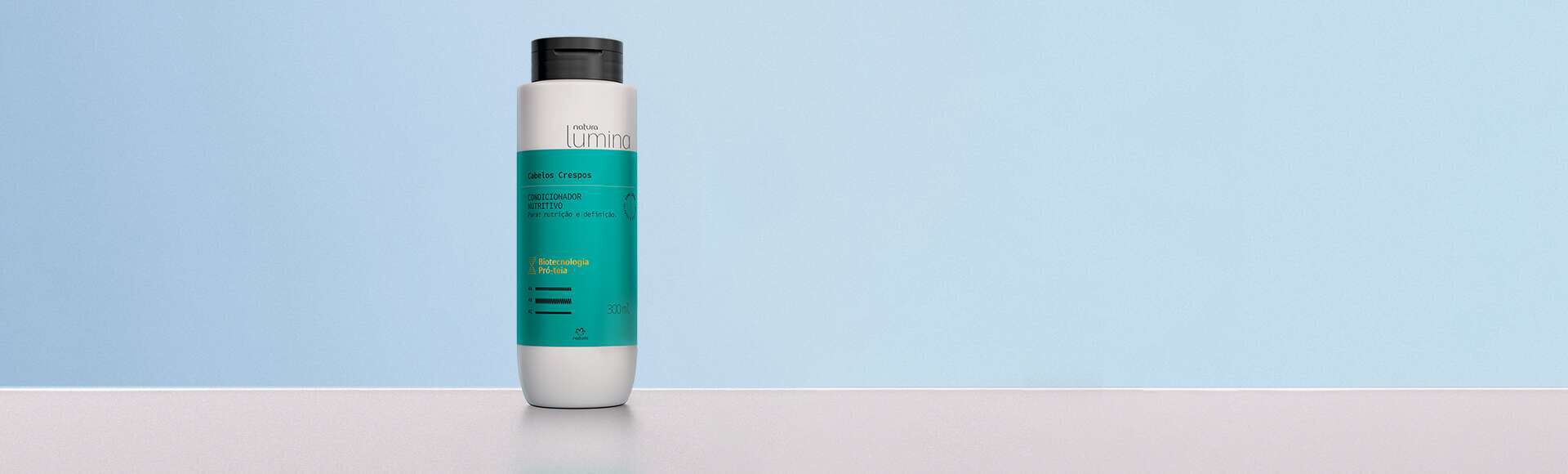 Condicionador Nutritivo para Cabelos Crespos Lumina