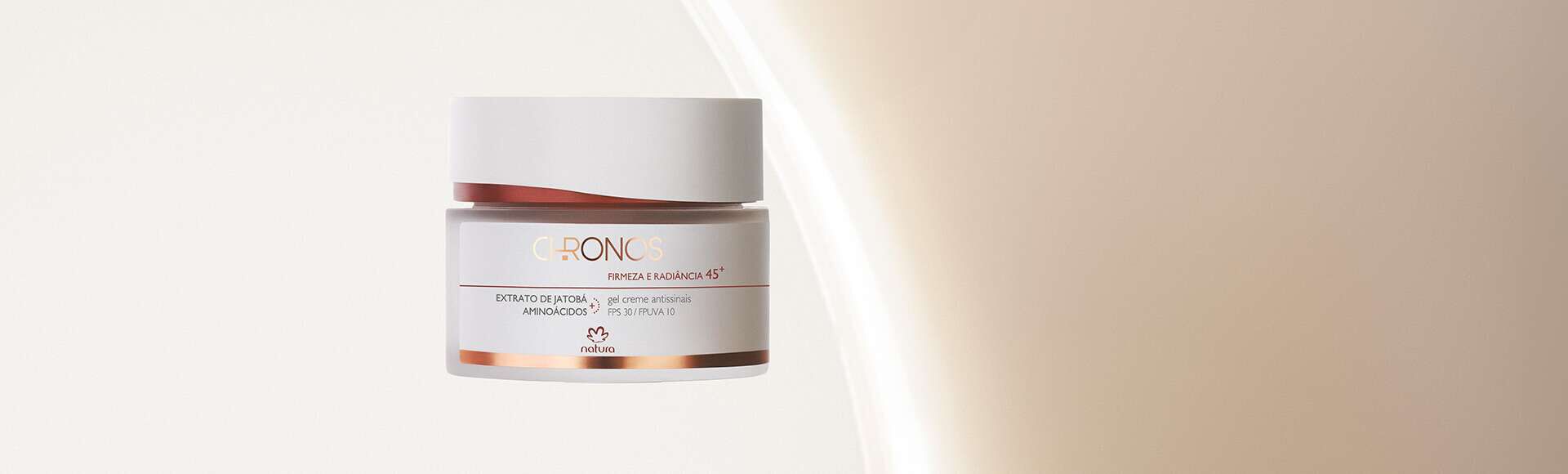 Gel Creme Antissinais 45+ Dia Firmeza e Radiância Chronos