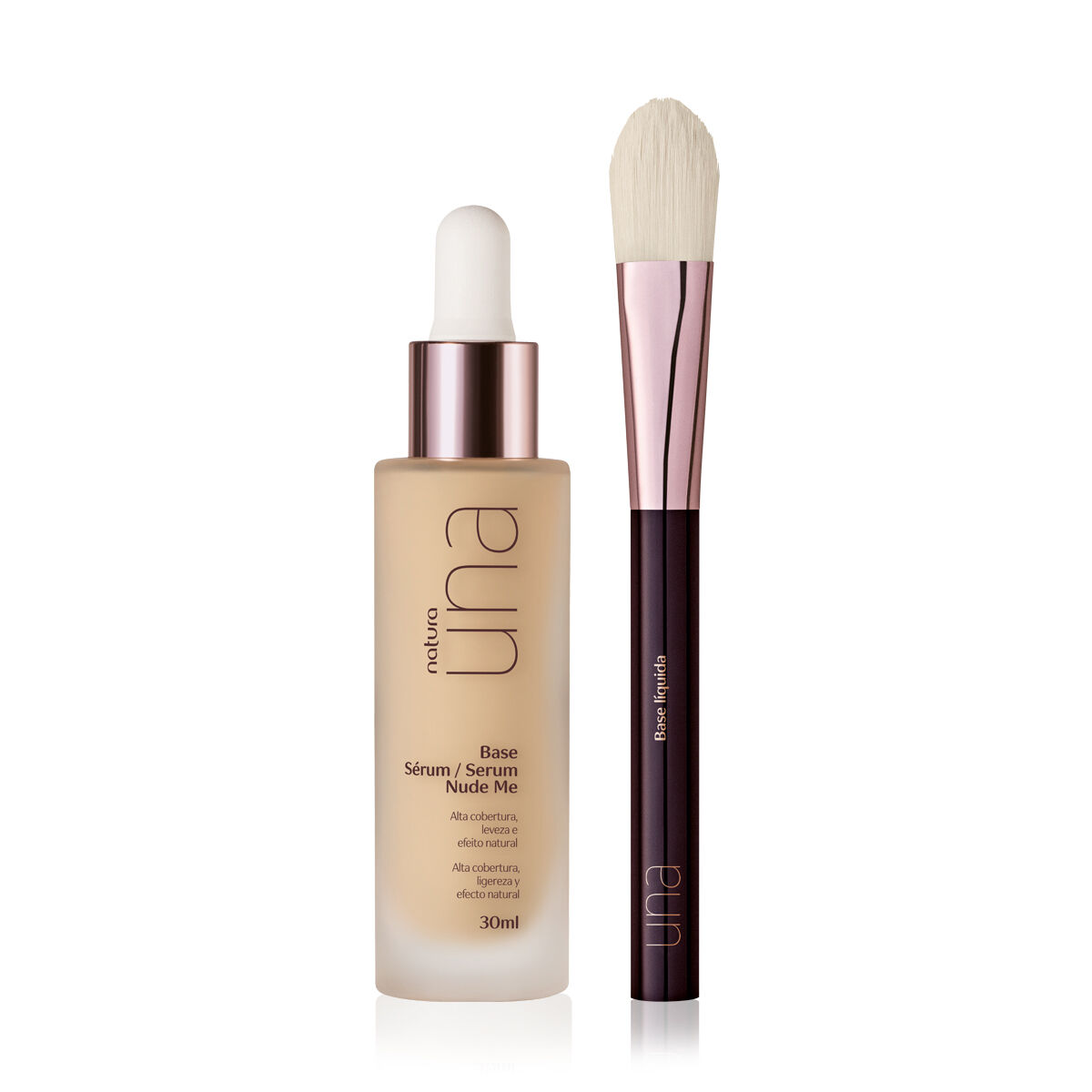 Kit Base Sérum Una com Pincel