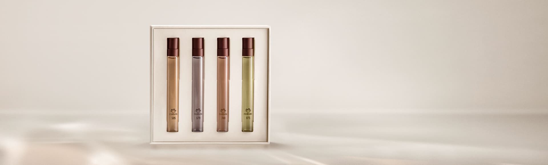 Natura Coleção Eau de Parfum 4 unidades de 10 ml cada​