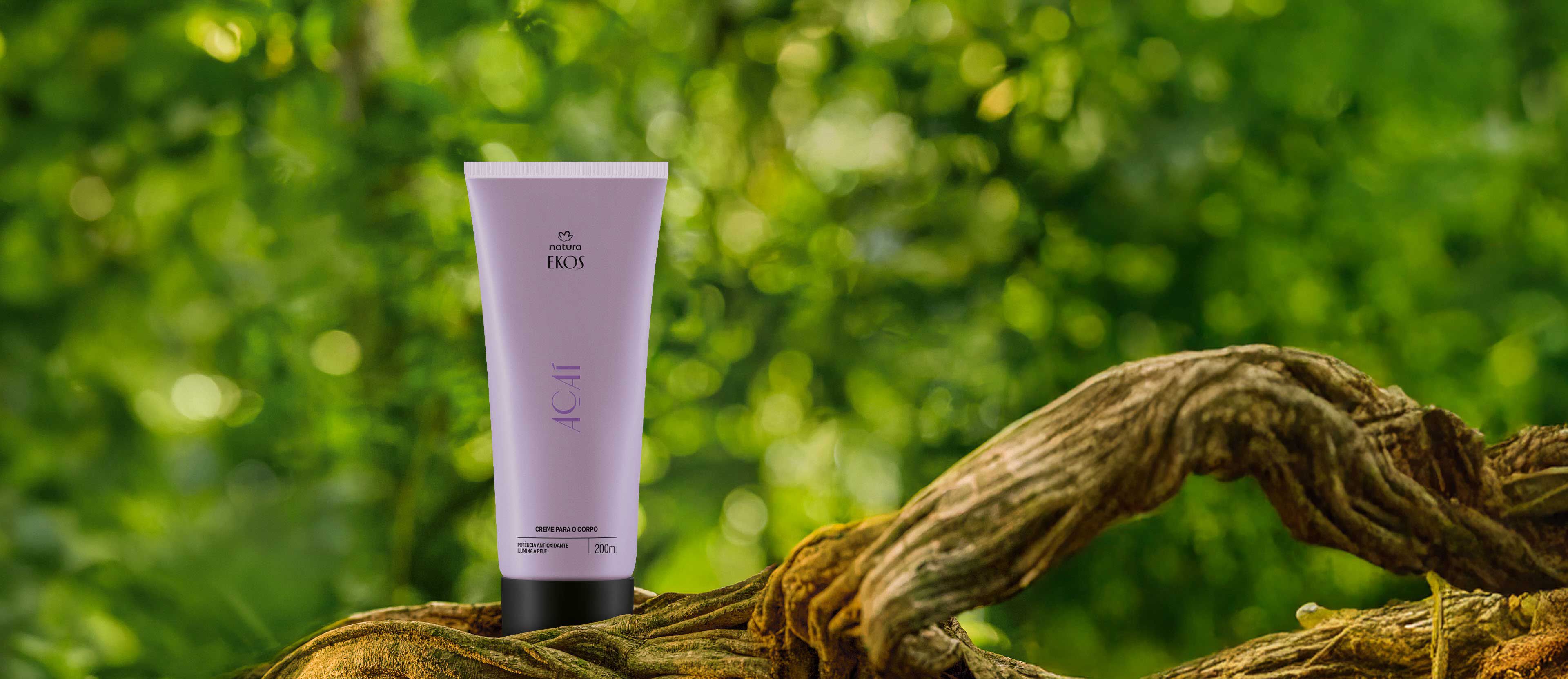 Creme Desodorante Hidratante para o Corpo Ekos Açaí