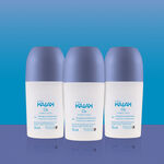 Kit Desodorante Antitranspirante Roll-on Kaiak O2 Feminino (3 unidades)