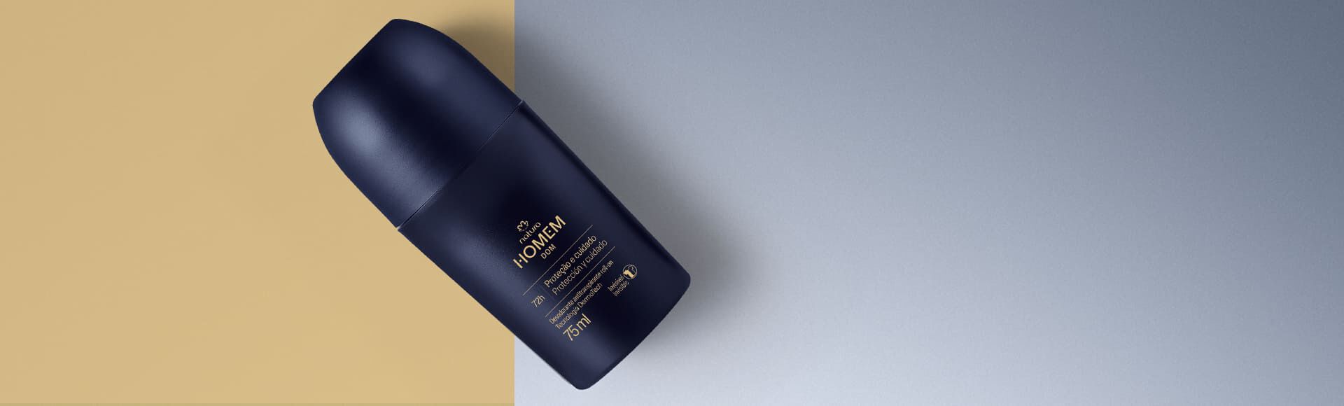 Desodorante Antitranspirante Roll-On Natura Homem Dom