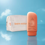 Kit Protetor Solar Corporal FPS 70 e Nécessaire Natura Solar