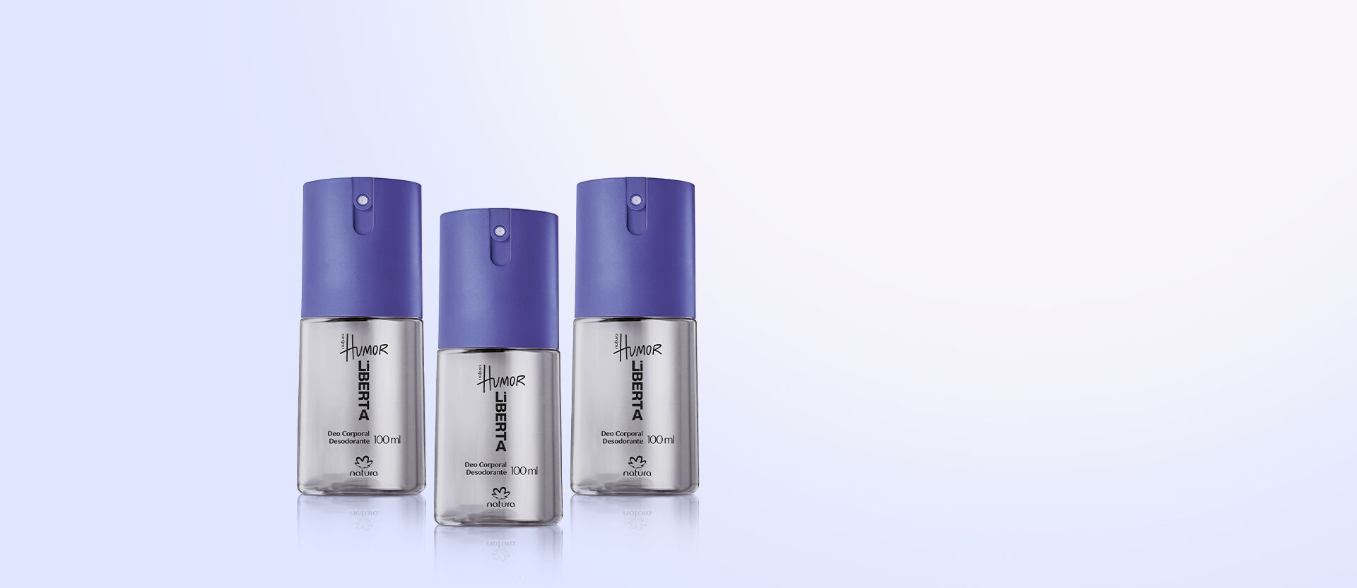 Kit Desodorantes Corporais Humor Liberta (3 produtos)
