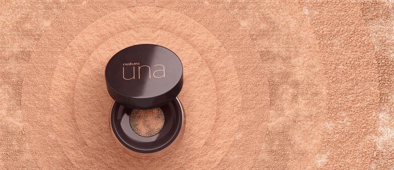 Pó Solto Translúcido Luminoso Una