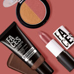 Kit Faces Base Checkmatte, Duo Super Brilho e Batom Cremoso