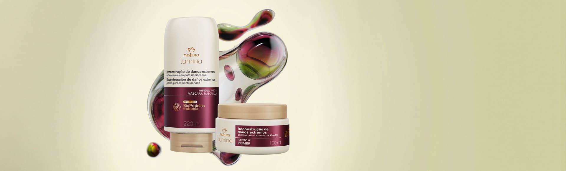 Kit Tratamento Intensivo para Reconstrução de Danos Extremos (2 produtos)