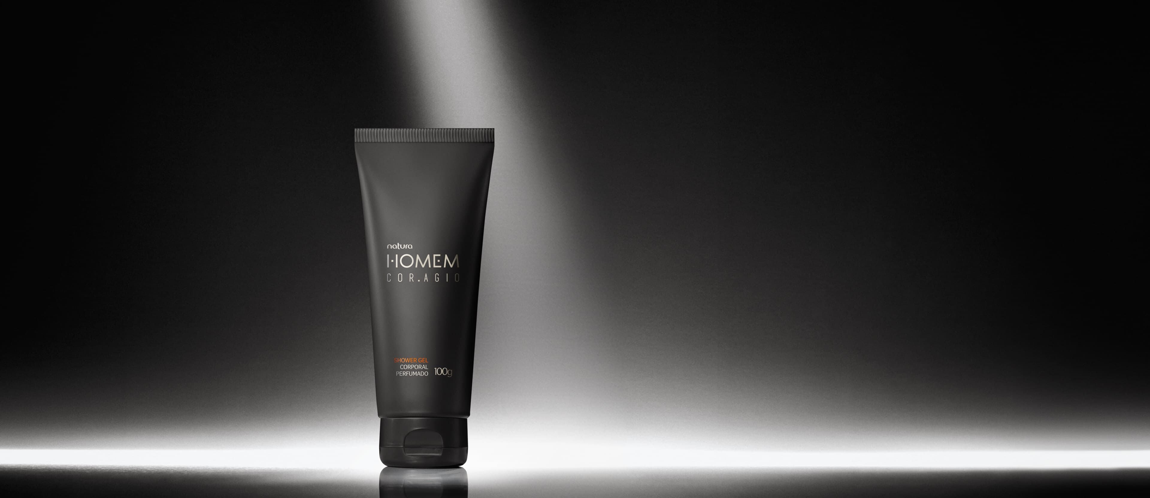 Shower Gel Corporal Perfumado Natura Homem Cor.agio