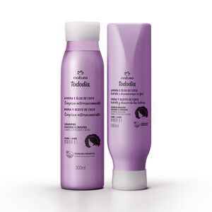 Kit Cachos e Crespos Tododia Amora e Óleo de Coco (2 produtos)